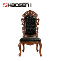 Haosen Rafflo T239 modern Wooden high back leather dining Conference chairs